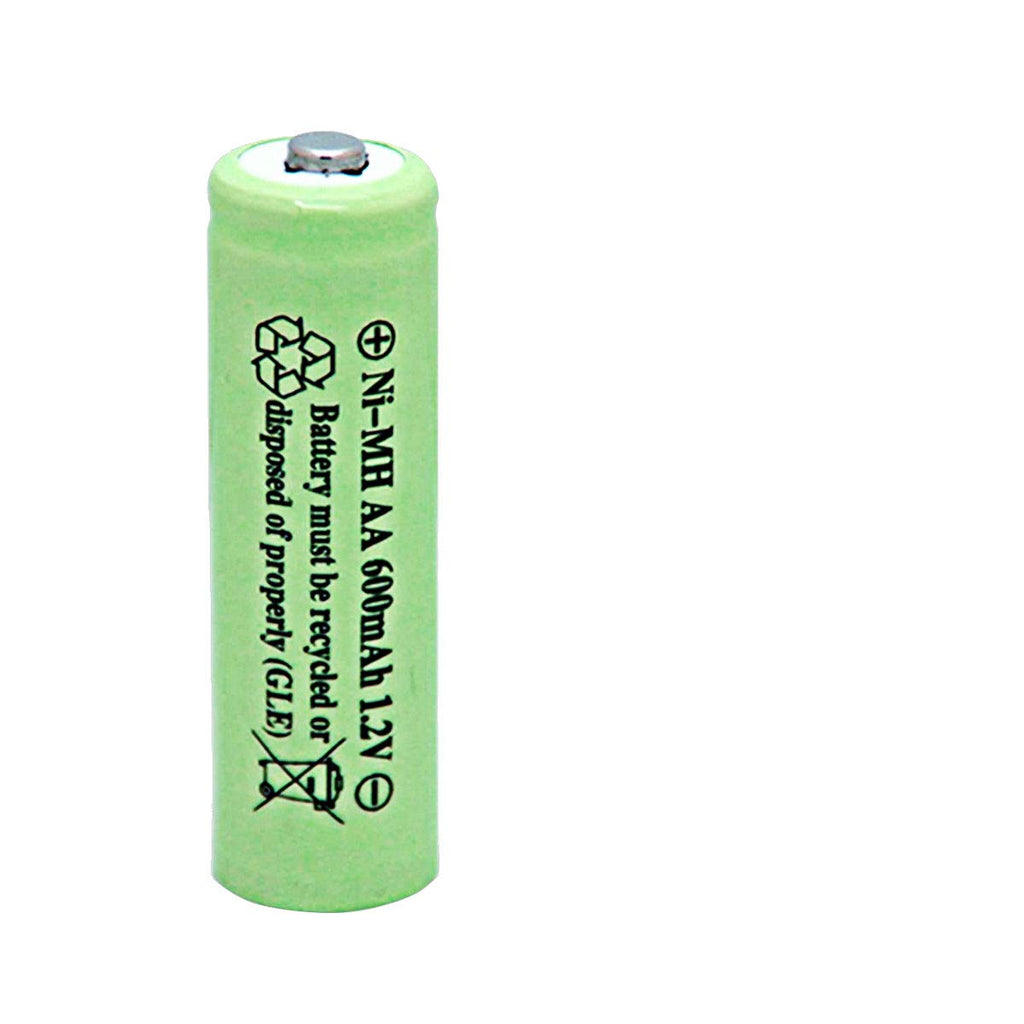 NiMH AA 600mAh 1.2V Rechargeable Batteries Pack of 12 A257353