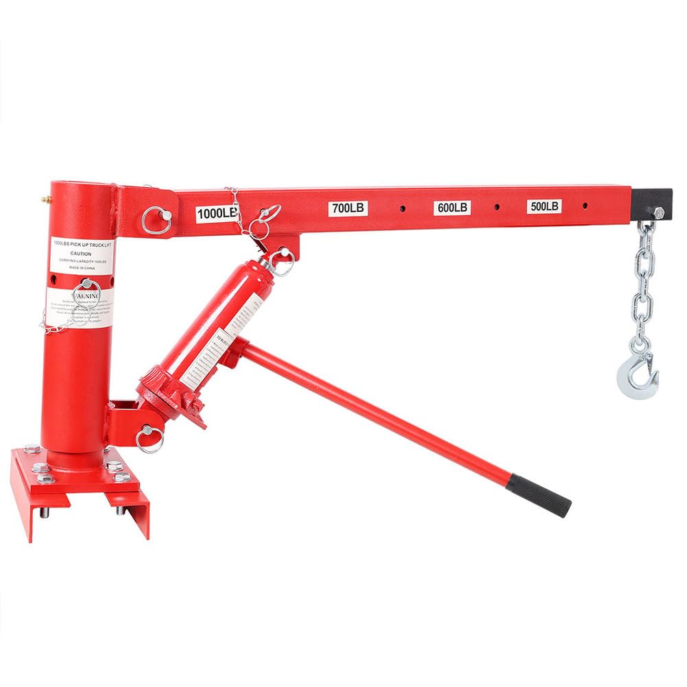 1000 lb Hydraulic Pickup Truck Crane Hoist C638