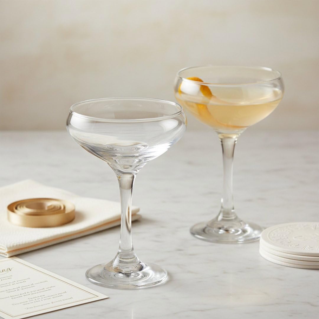 Round Table Cocktail Coupe 2-Piece Set J197