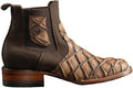 Genuine Leather Square Toe Ankle Cowboy Western Boots P887