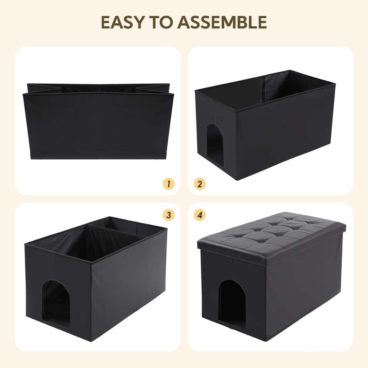 Extra Large Cat Litter Box Enclosure K366