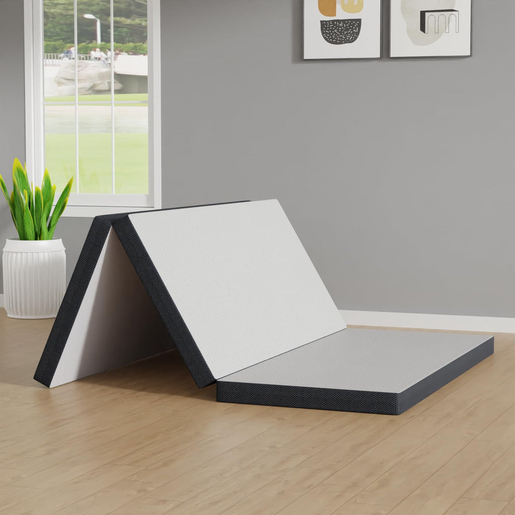 3" Tri Folding Memory Foam Mattress Queen Medium Firm G9451