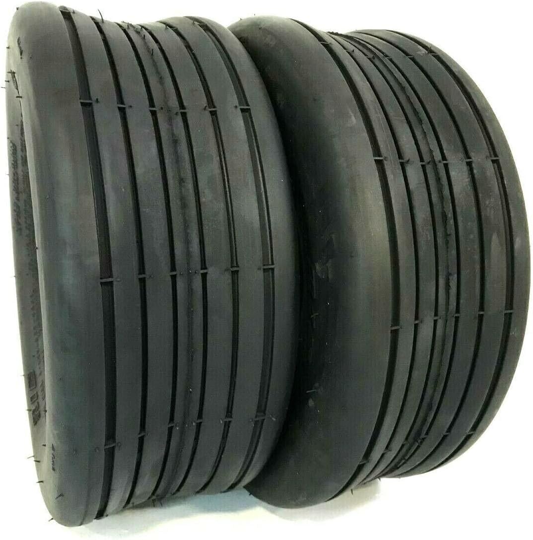 Lawn Mower Tractor Rib Tires, 15x6.00-6, Two-Pack S53745