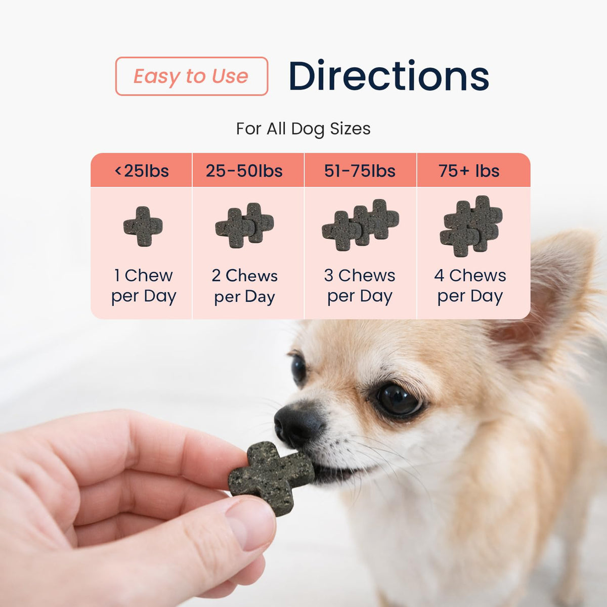 Chewable Flea and Tick Prevention for Dogs 90 Ct M2358