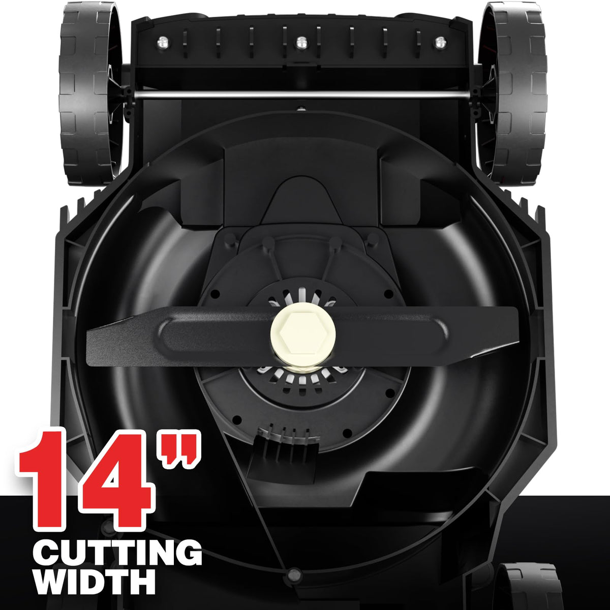 14" Corded Electric Lawn Mower with 3-Position Height Adjustment X7217