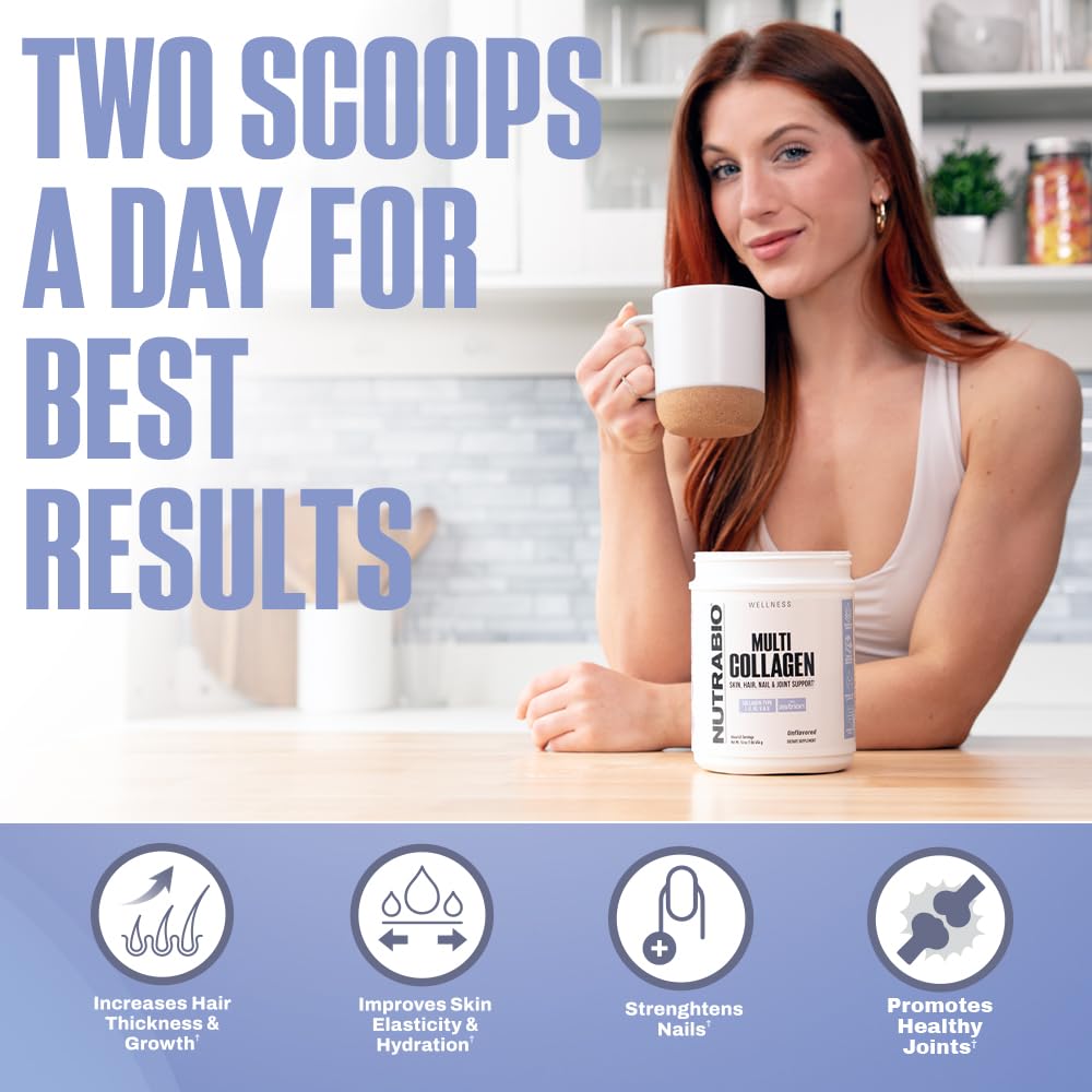 Hydrolyzed Grass-Fed Unflavored Collagen Powder 40 Servings L5888