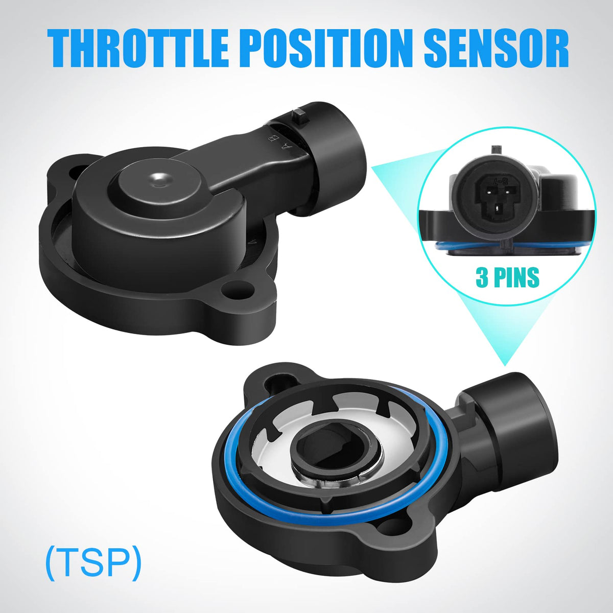 Throttle Position Sensor and Idle Air Control Valve F570