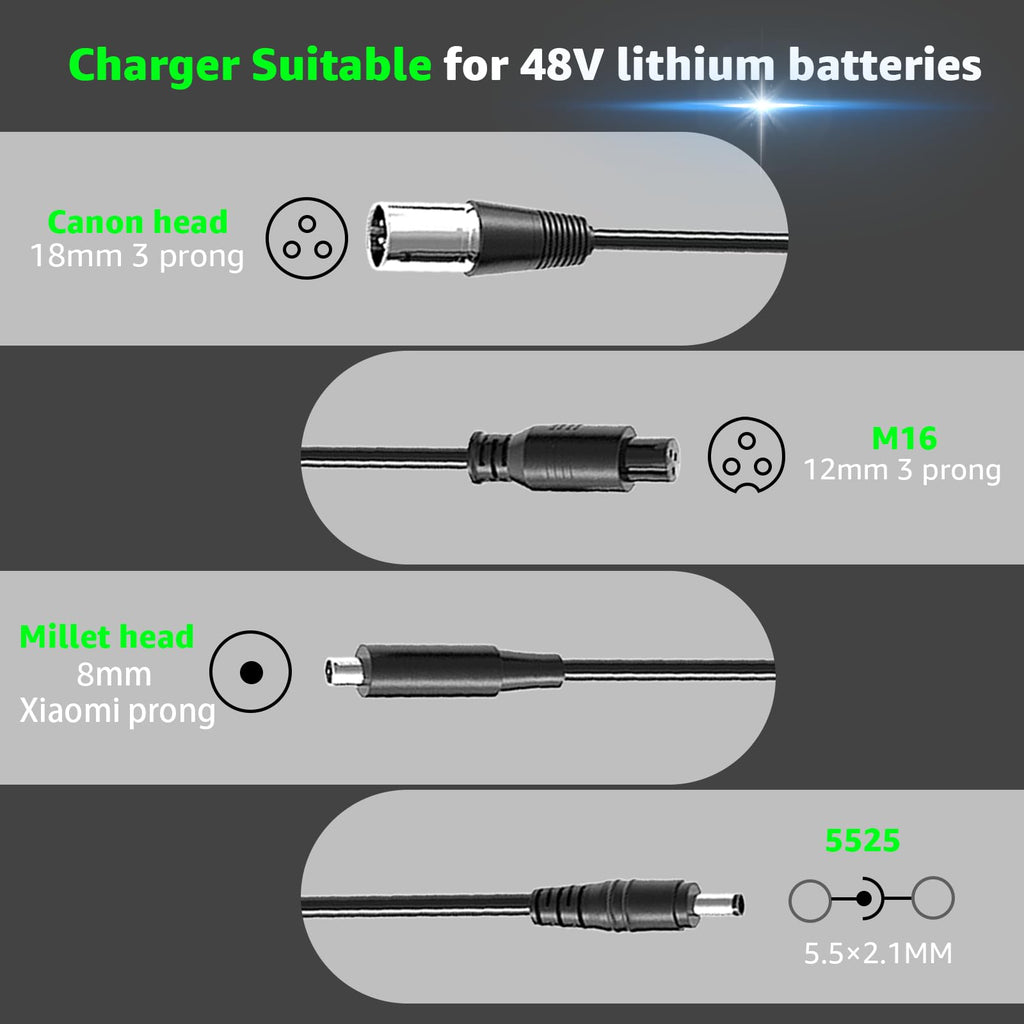 54.6V 2A Electric Bike Charger N453