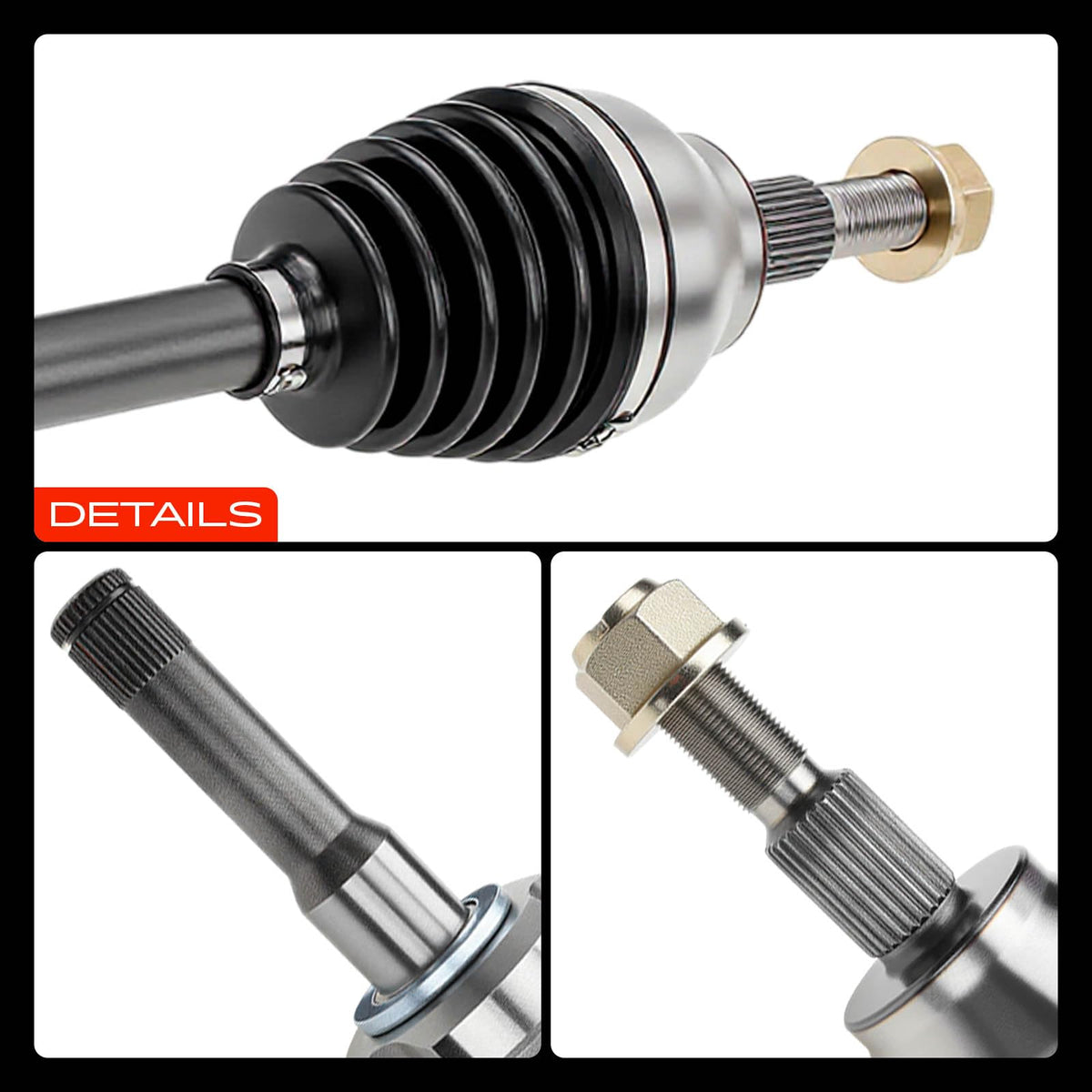 Front Left Driver Side CV Axle Shaft Assembly P53228
