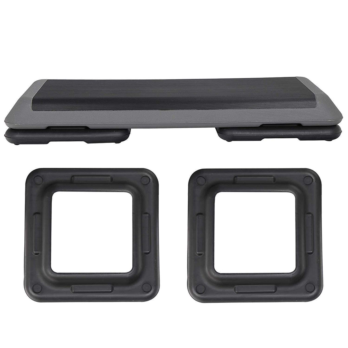 43 Inch Adjustable Aerobic Stepper with 3 Height Levels V54544