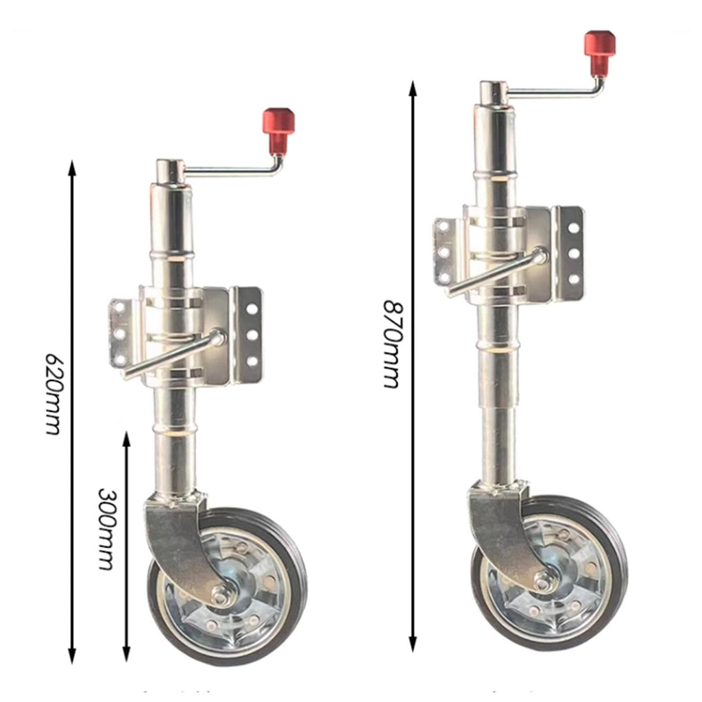 Swivel Trailer Jack with 8in Wheel M555