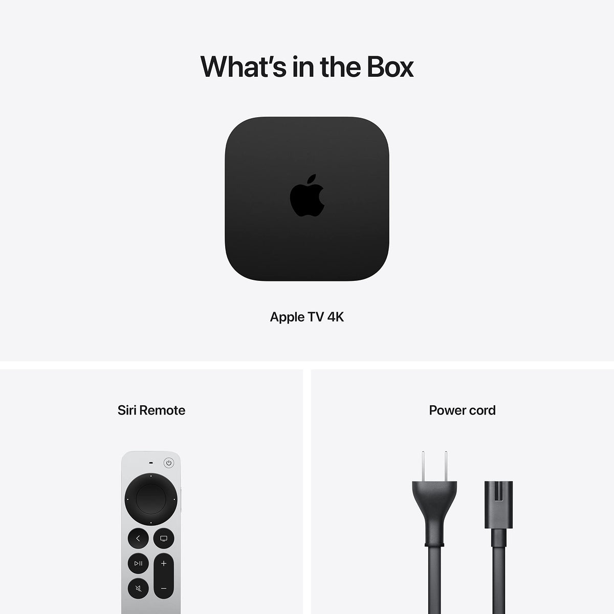 Apple TV 4K 128GB Black Wi-Fi Ethernet J6138