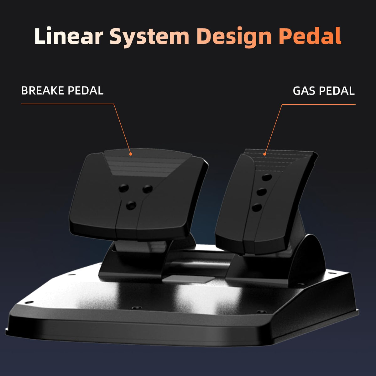 Gaming Steering Wheel with Pedals P834382