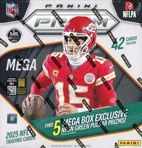 2025 Panini Football Factory Sealed MEGA Box G2958