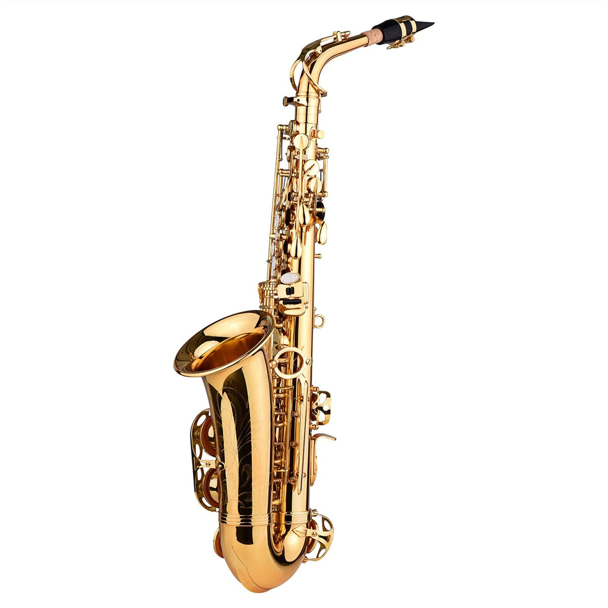 E Flat Alto Saxophone Brass Gold Lacquer K76935