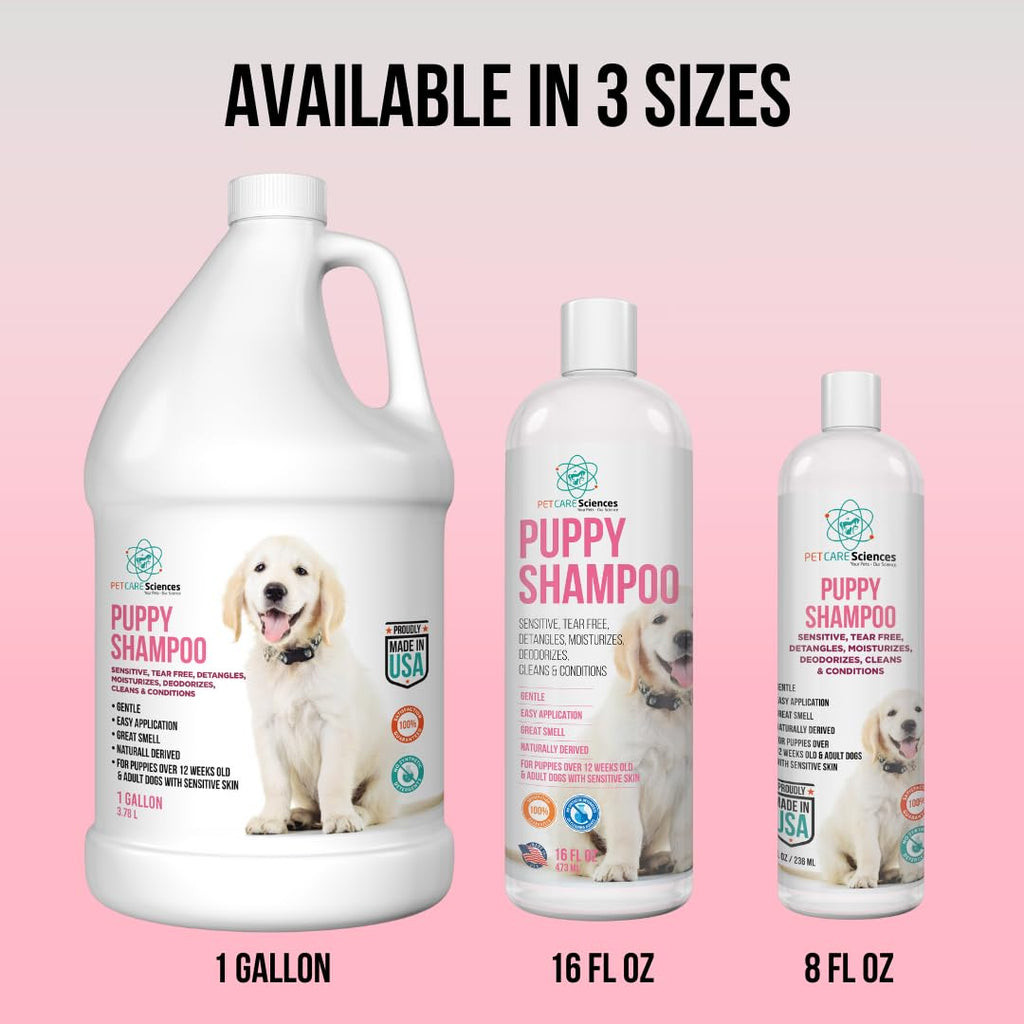 16 fl oz Tearless Coconut Oil Oatmeal Dog Shampoo and Conditioner C1233