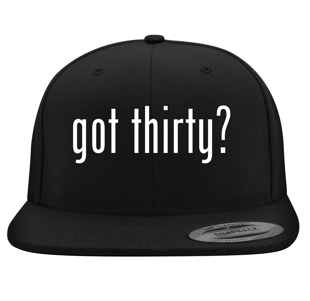 Structured Flat Bill Snapback Cap W12657