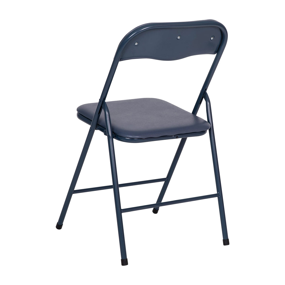 Navy Square Folding Card Table and Chairs Set U62433