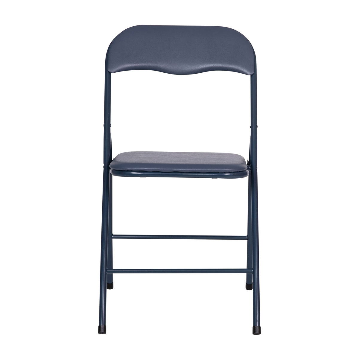 Navy Square Folding Card Table and Chairs Set U62433