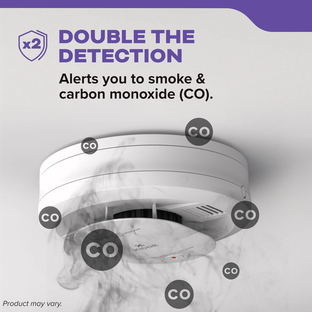 Smoke & Carbon Monoxide Detector 10-Year Battery 2 Pack C2949