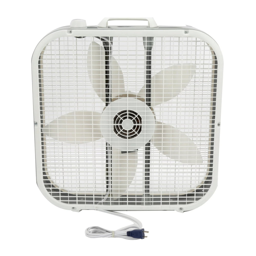 20 Inch White Box Fan C706