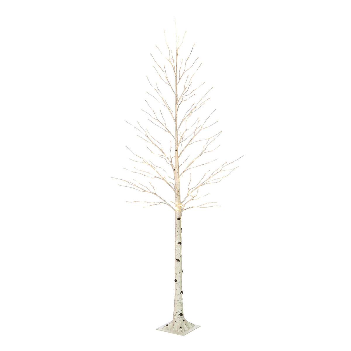 Lighted Birch Tree 8FT 240 Warm White Lights J9571