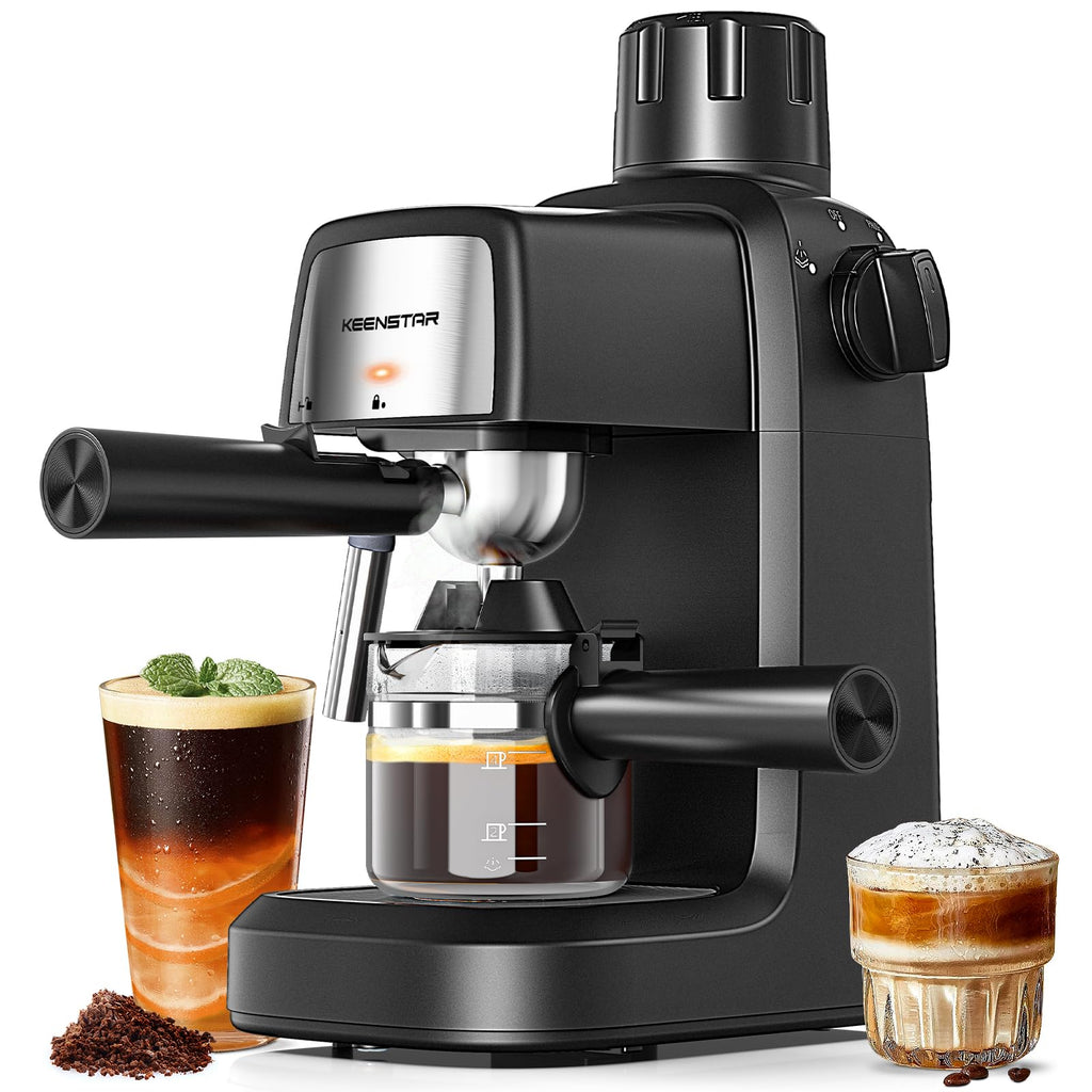 800W Compact 4-Cup Espresso Machine V909