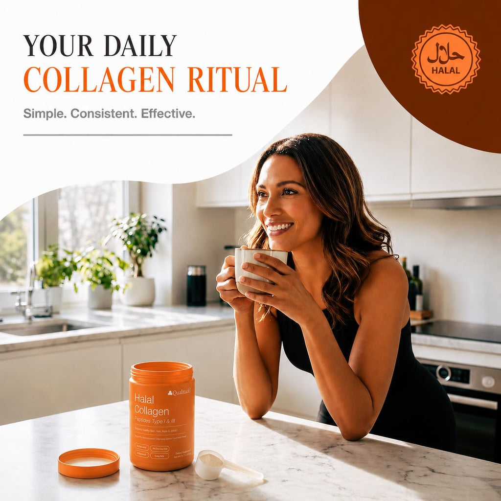 Halal Collagen Peptides Powder Grass-Fed Bovine Type I & III L841