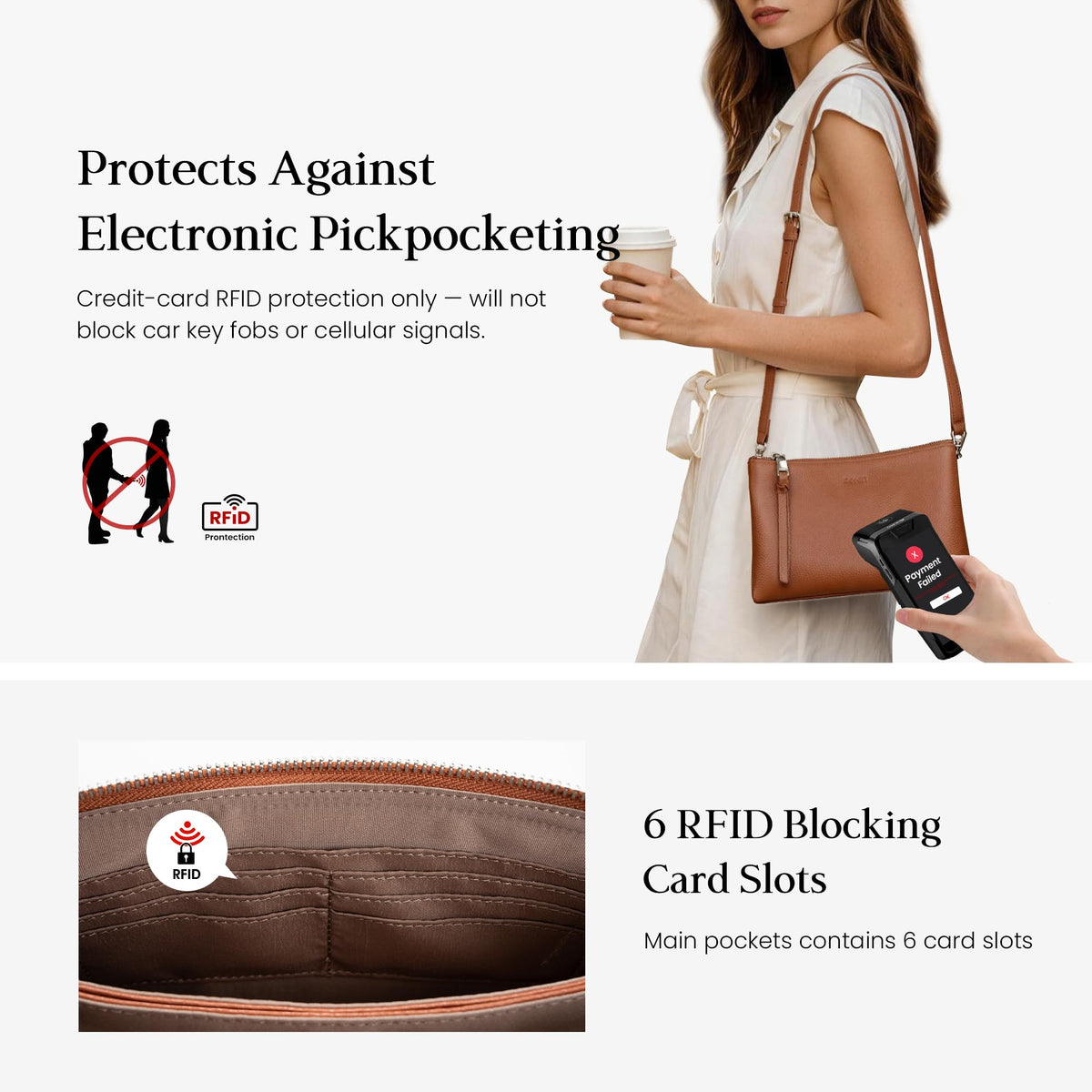 Genuine Leather Crossbody Bags V847766