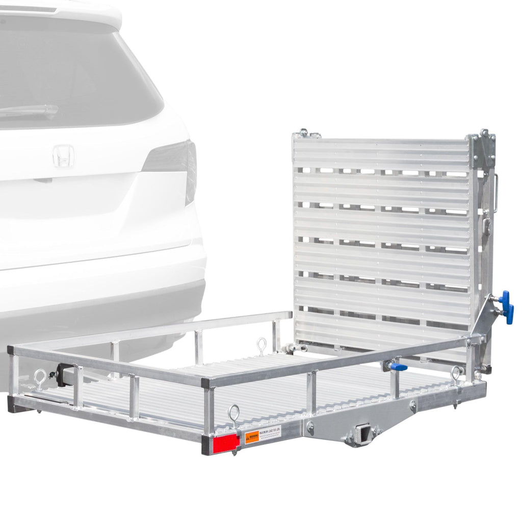 Scooter Wheelchair Hitch Carrier with Ramp, 500 lb Capacity Z7491