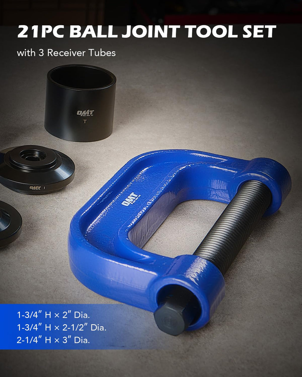 21pc Ball Joint Press Kit U490