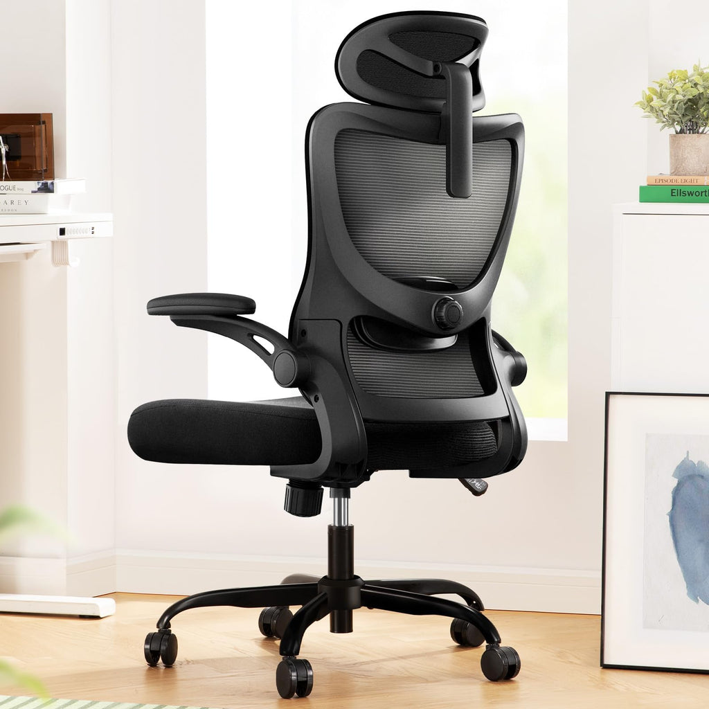 Ergonomic Office Chair with High Back Mesh and Adjustable Lumbar Support E144820