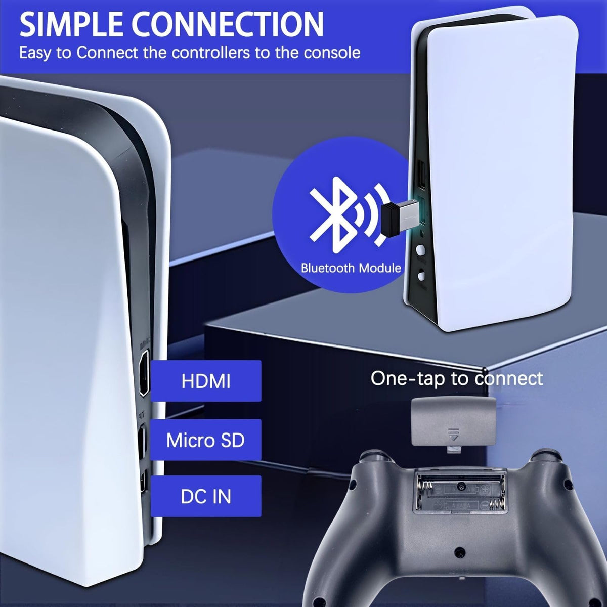 Wireless Retro Game Console 4k 128GB 40000+ Games R771