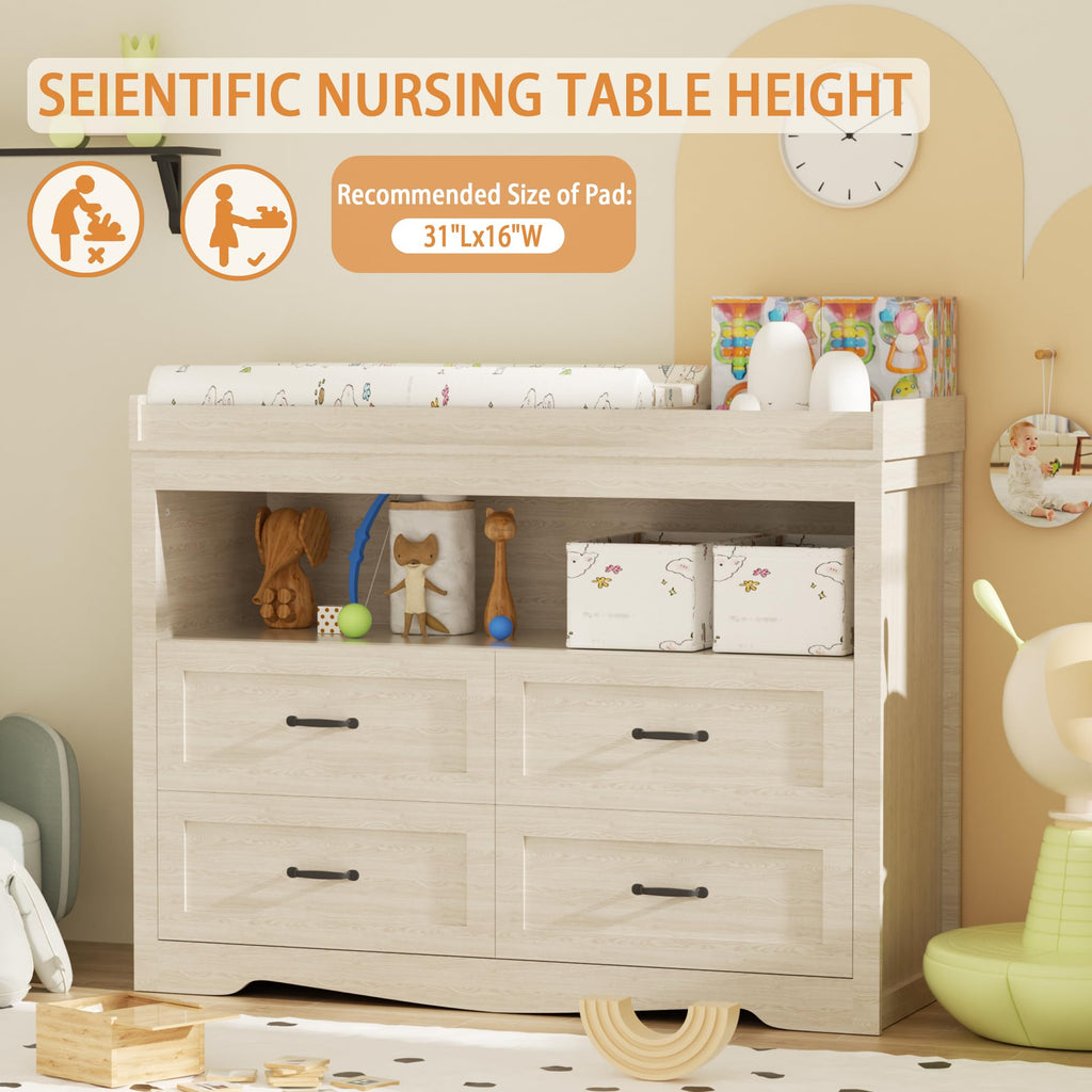 Baby Changing Table with LED Light C156