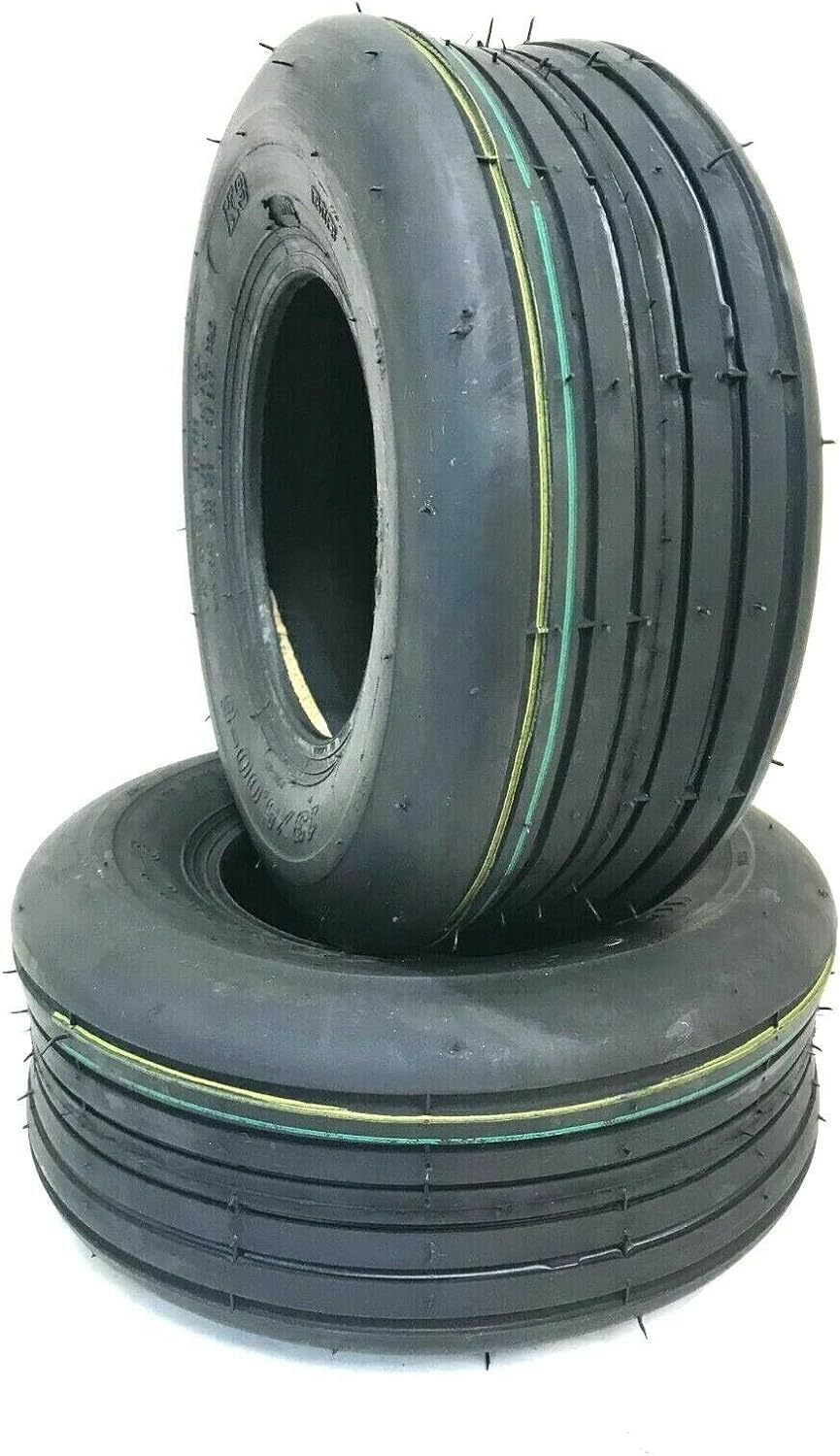 Lawn Mower Tractor Rib Tires, 15x6.00-6, Two-Pack S53745