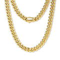 Gold Cuban Link Chain 5-14mm Stainless Steel Q693