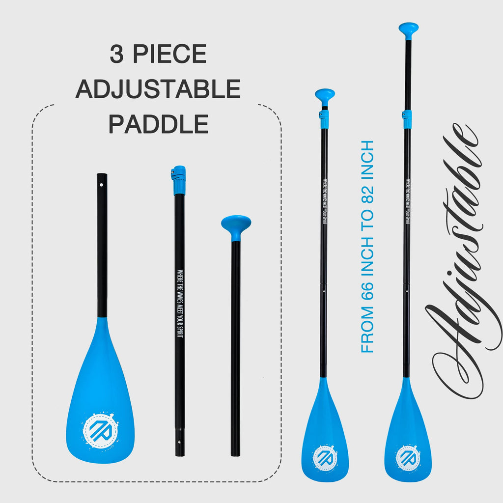 Adjustable Lightweight Aluminum Alloy Fiberglass Paddle Q812