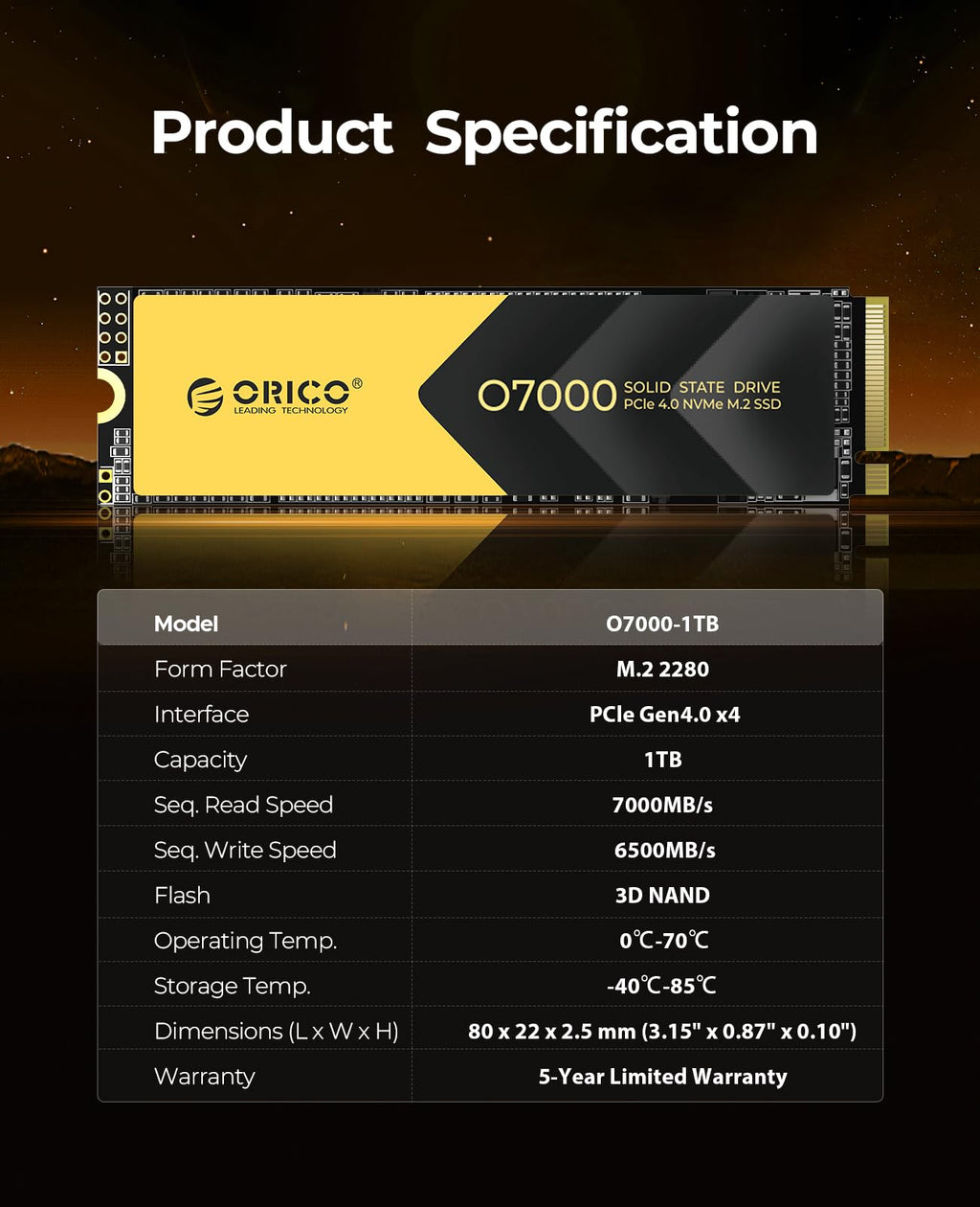 1TB NVMe PCIe 4.0 M.2 2280 Internal Solid State Drive E375391