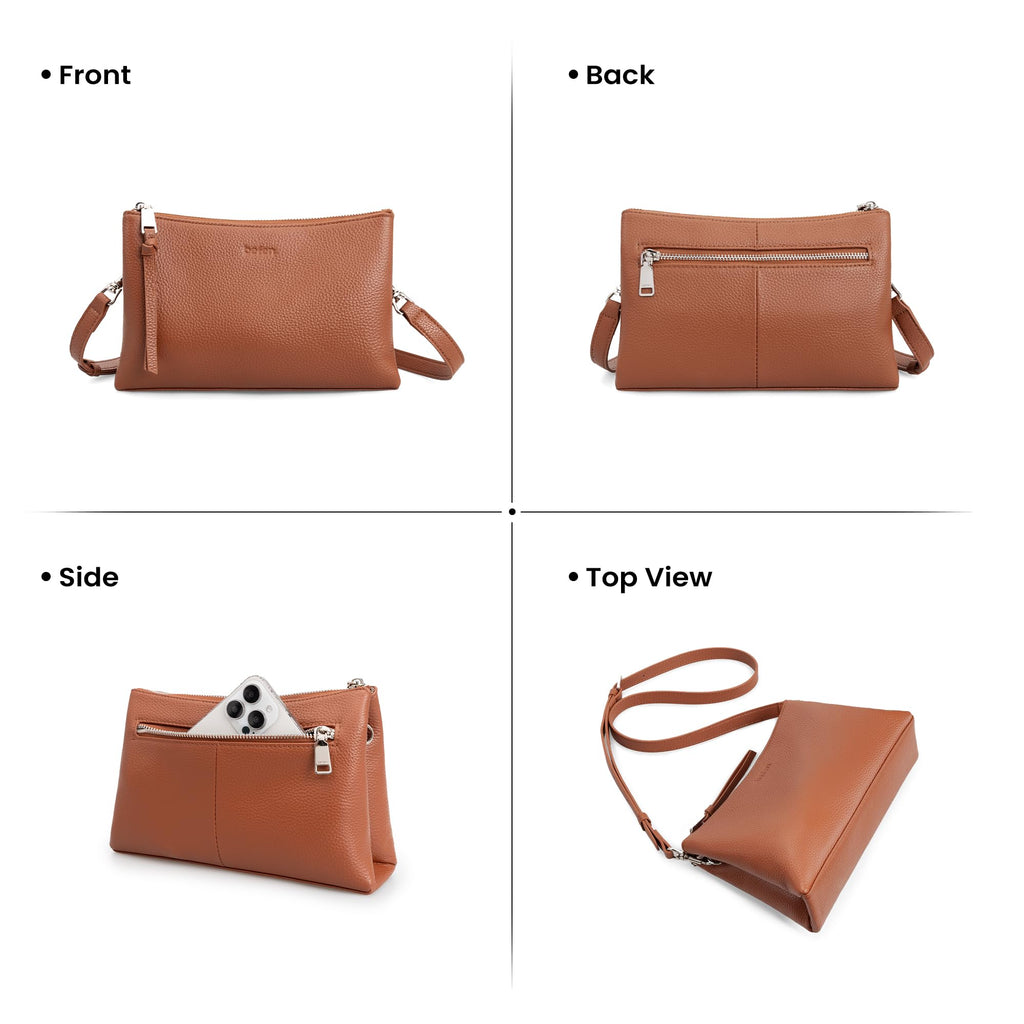Genuine Leather Crossbody Bags V847766