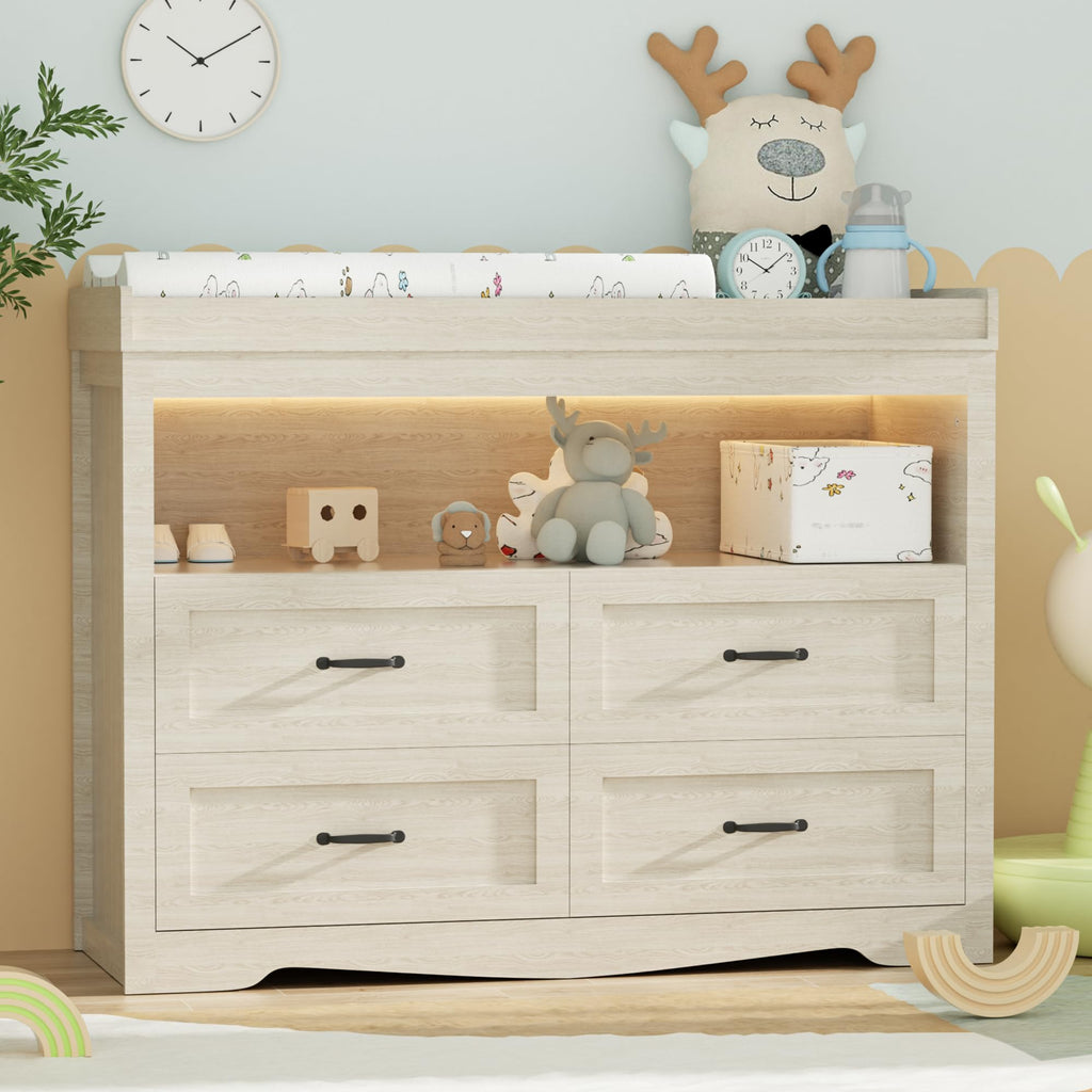 Baby Changing Table with LED Light C156