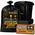 95 Gallon 2 Mil Heavy Duty Trash Bags 25 Count J9915