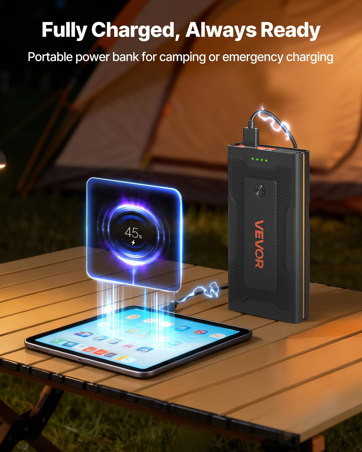 1000A Peak 12V Portable Lithium Jump Starter T136614