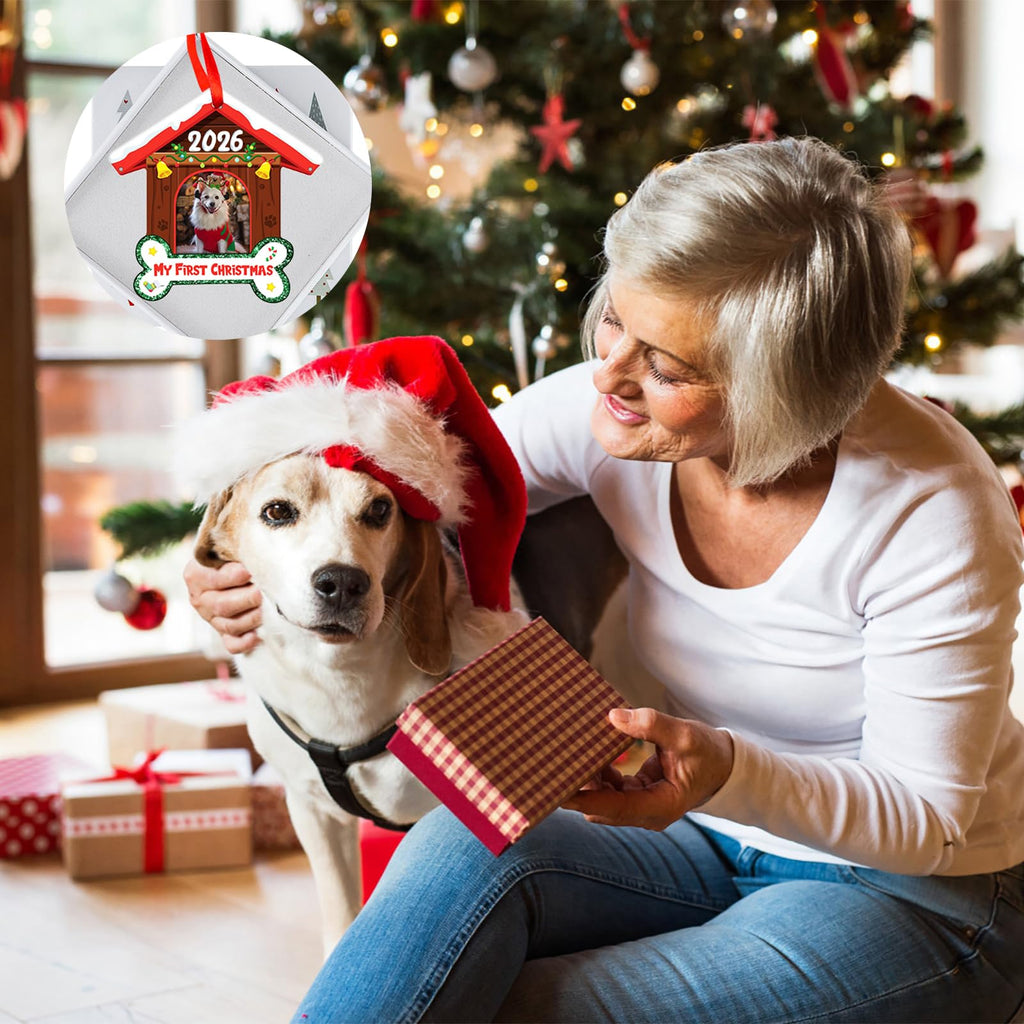 Dog Picture Frame Ornament Q522392