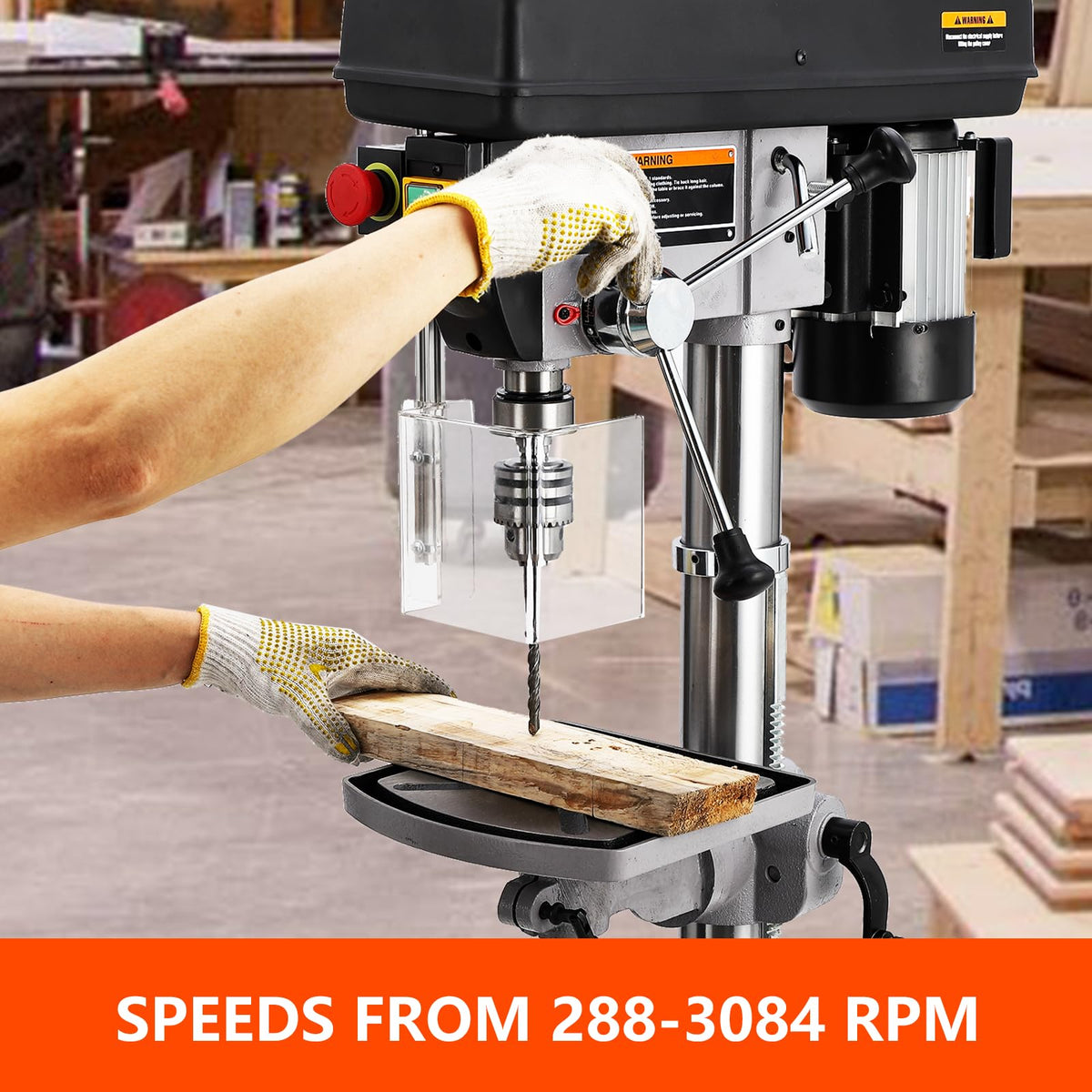 15 in Benchtop Drill Press with Variable Speed Z216