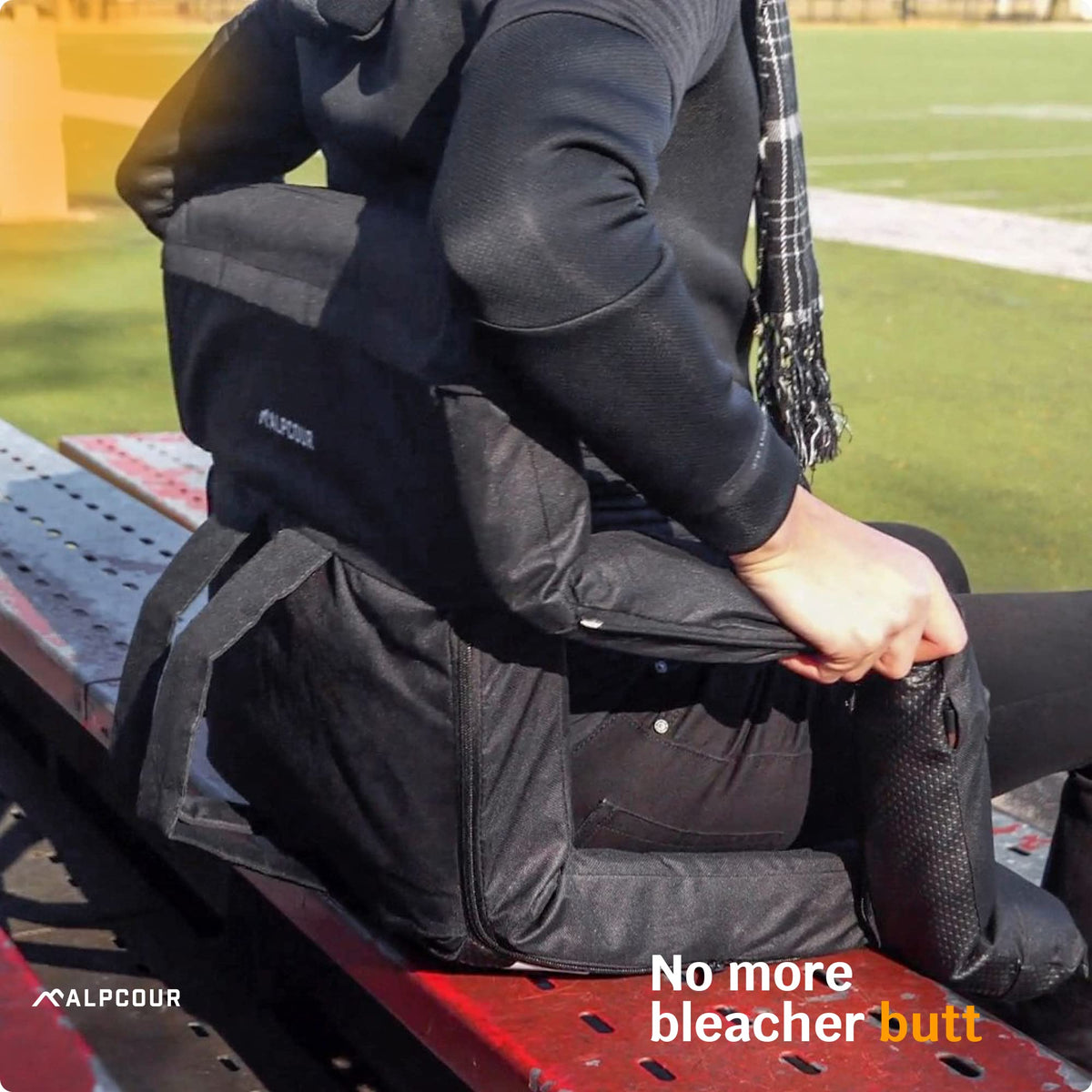 Reclining Stadium Seats for Bleachers with Back Support R2114