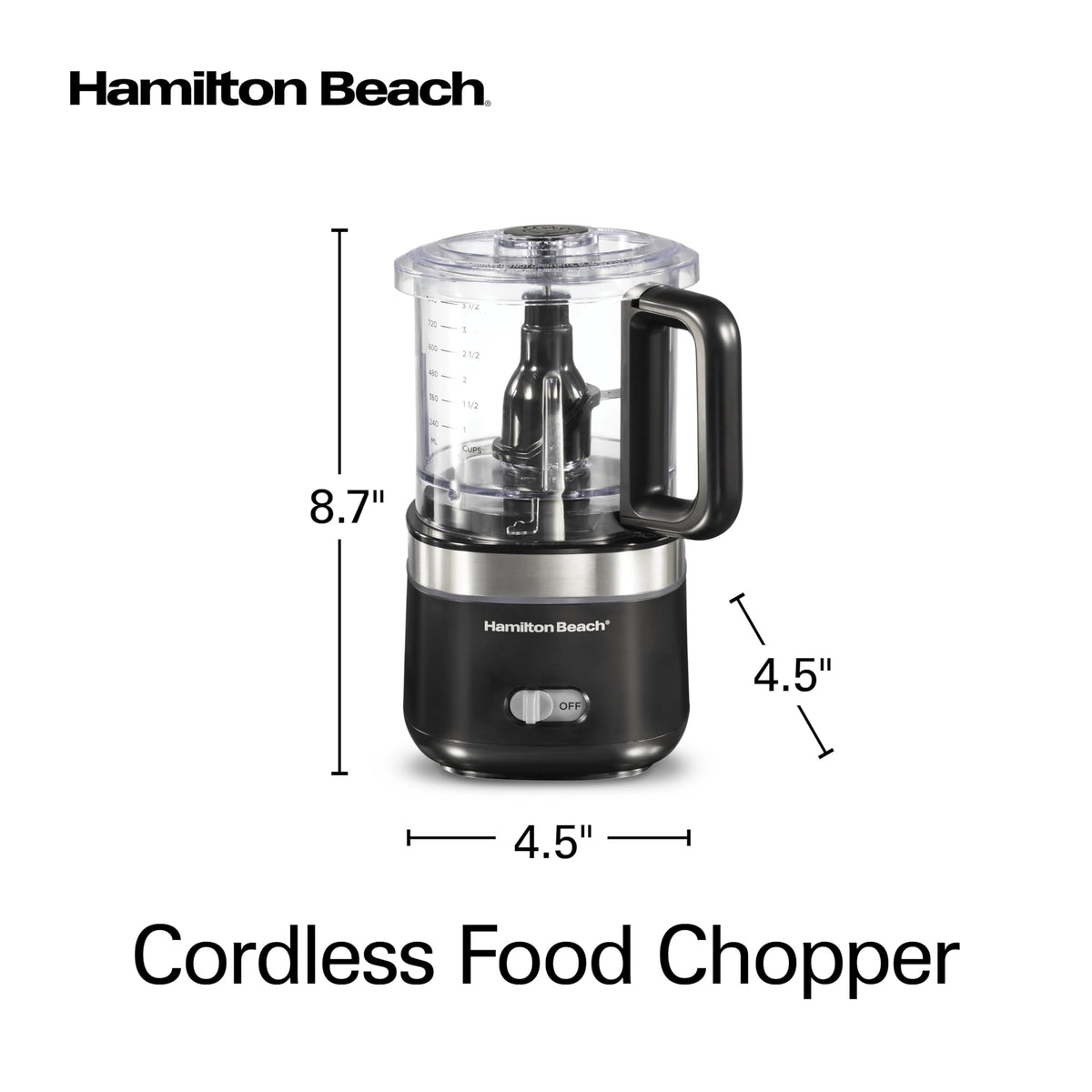 Cordless Mini Food Processor & Vegetable Chopper V7029