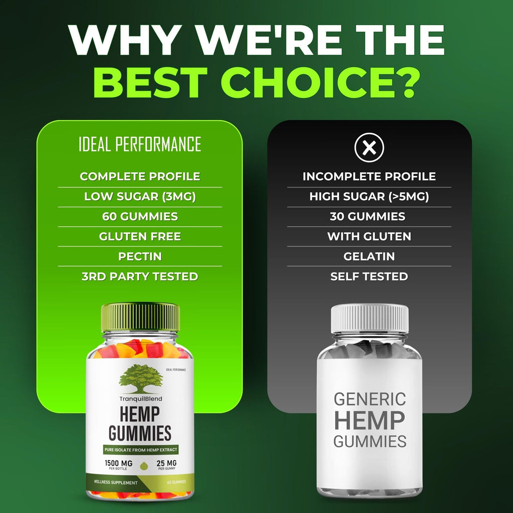 Hemp Gummies with Hemp Seeds Organic Extract 5 Pack M343