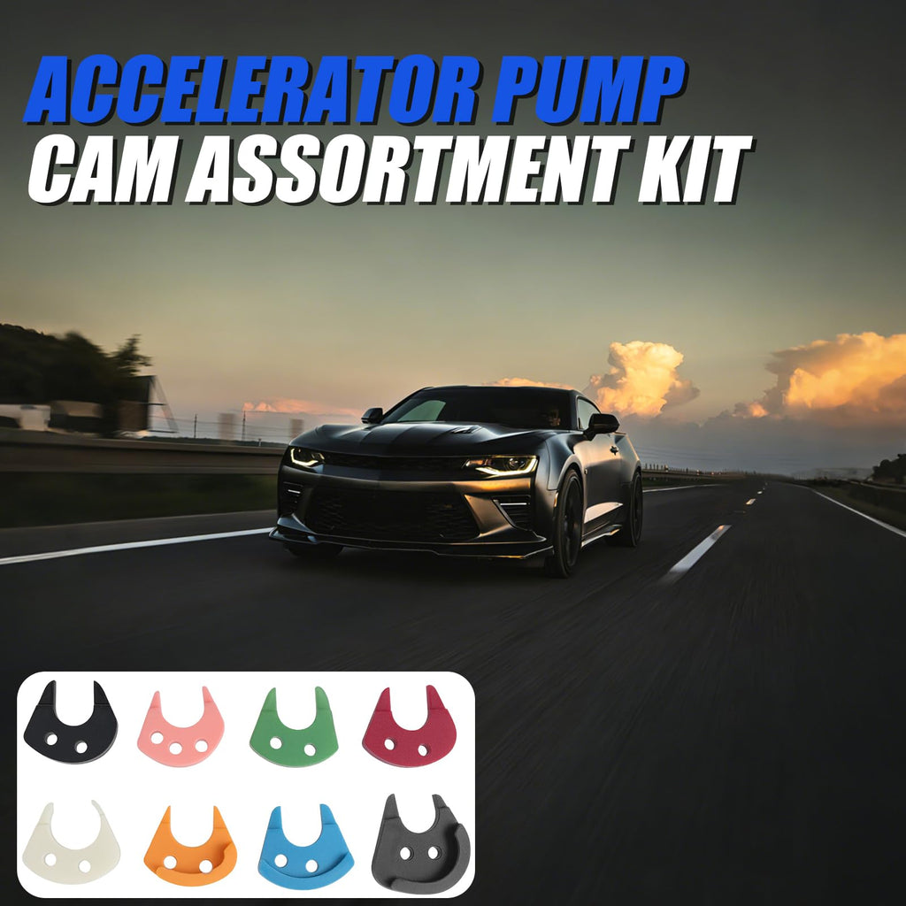 8-Piece Accelerator Pump Cam Assortment Kit Y90365