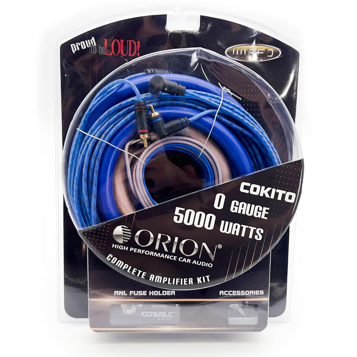 0-Gauge CCA Amp Wiring Kit M3892
