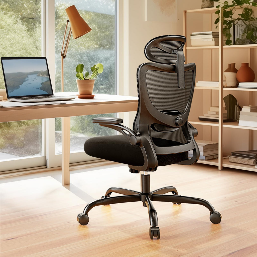 Ergonomic Office Chair with High Back Mesh and Adjustable Lumbar Support E144820